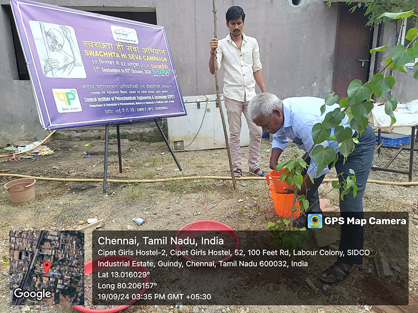 Plantation of Saplings for a Green Environment