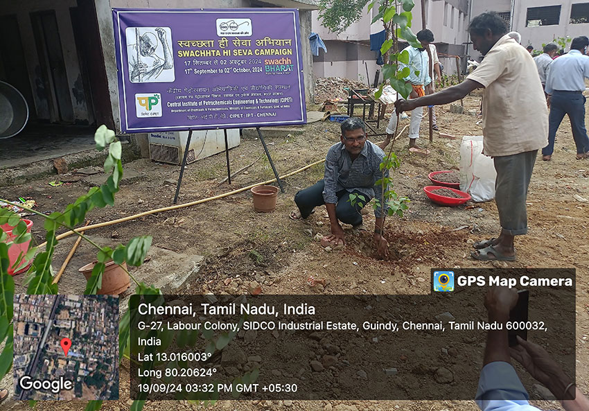 Plantation of Saplings for a Green Environment