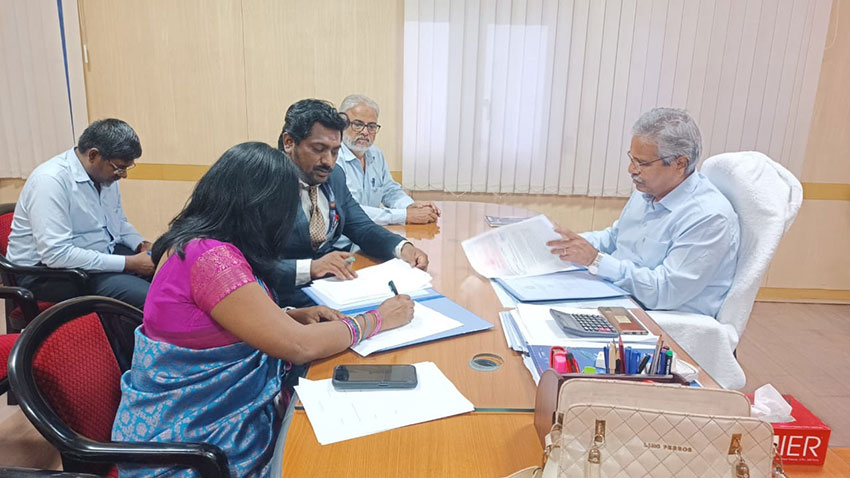 Memorandum of Understanding was signed with Bharath Institute of Higher Education and Research, Chennai