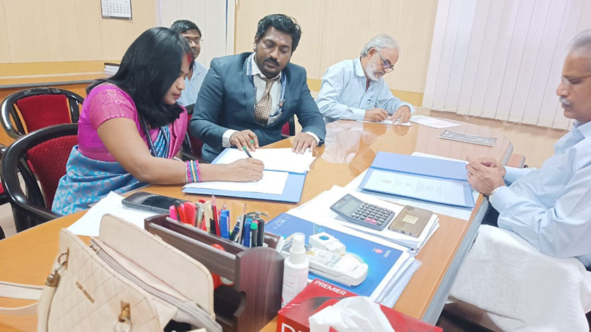 Memorandum of Understanding was signed with Bharath Institute of Higher Education and Research, Chennai