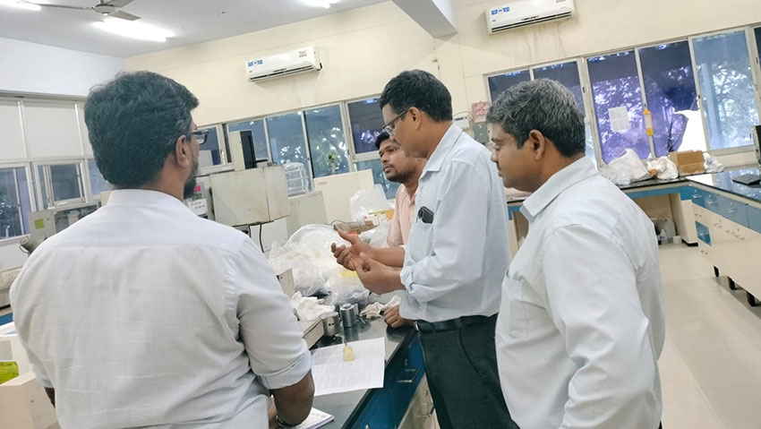 Lab Training on Testing of Plastic Products